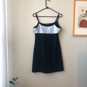 Adorable Y2K Black and White Sporty Dress